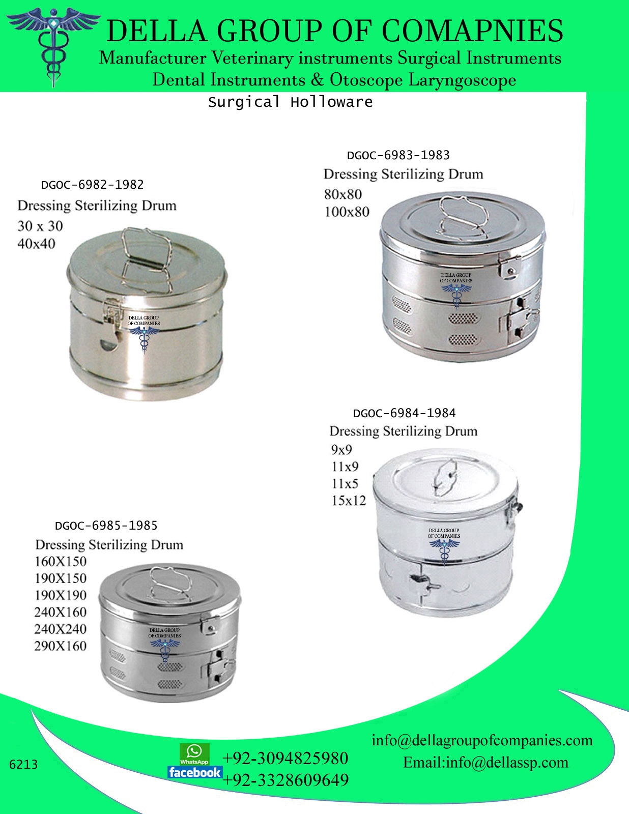 Surgical Holloware
